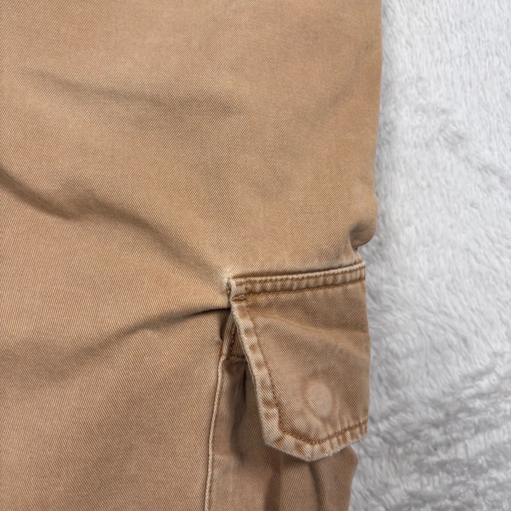 VTG 90s Ralph Lauren Polo Jeans Co Cargo Short Men 38 Tan Military Paratrooper - Picture 10 of 16
